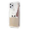 Karl Lagerfeld K-Peek A Boo - iPhone 11 Pro Max Hülle (Glitter Pink Gold)