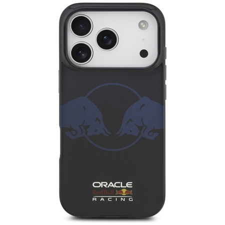 Průhledný kryt Red Bull IML Two Bulls MagSafe pro iPhone 17 Pro (tmavě modrý)