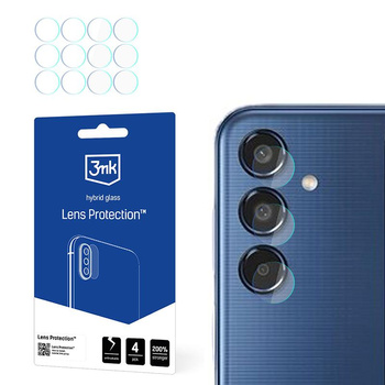 3mk lencsevédő - Samsung Galaxy M35 kamera lencse üveg (4 készlet)