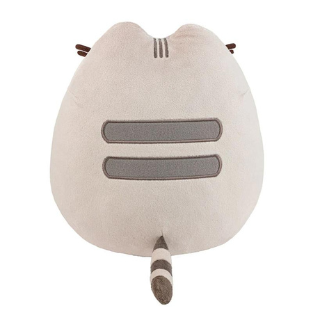 PUSHEEN KATZENMASKOTTE MIT HERZ IN DEN HÄNDEN, Plüschkatze mit Herz, 24cm
