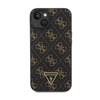 Guess 4G Triangle Metal Logo - Coque pour iPhone 15 Plus (noir)