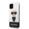 Karl Lagerfeld Iconic Karl - Coque pour iPhone 11 Pro (Transparent)