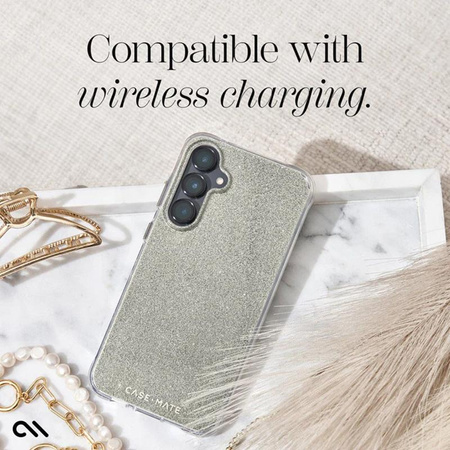 Case-Mate Sheer Crystal - tok Samsung Galaxy S23 FE 5G (arany)