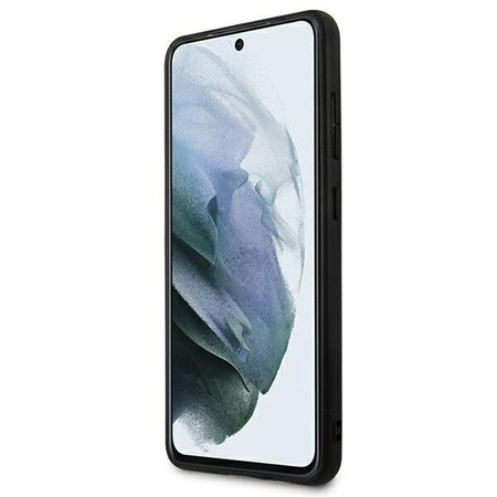 Guess 4G Big Metal Logo - pouzdro pro Samsung Galaxy S21 FE (růžové)