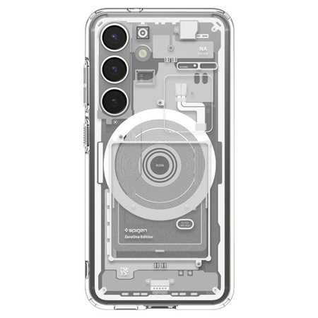 Spigen Ultra Hybrid MagSafe - tok Samsung Galaxy S25 (Zero One Fehér)