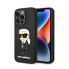Karl Lagerfeld Silikon NFT Ikonik - iPhone 14 Pro Tasche (schwarz)
