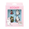 Moomins - Set of 4 Pins for Clothes or Backpack