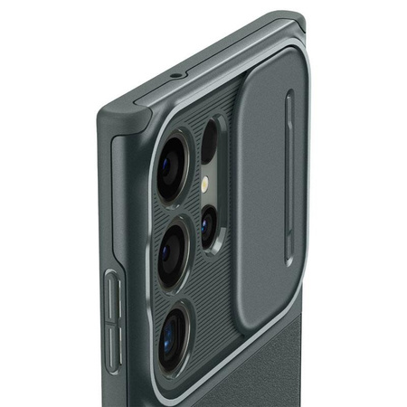 Spigen Optik Armor - pouzdro pro Samsung Galaxy S23 Ultra (Abyss Green)