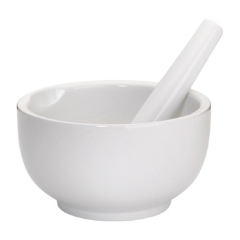 Küchenprofi - Porzellanmörser für Gewürze und Samen 12x6,5 cm