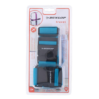 Dunlop - Strap for securing luggage suitcase dl. 190 cm (blue)
