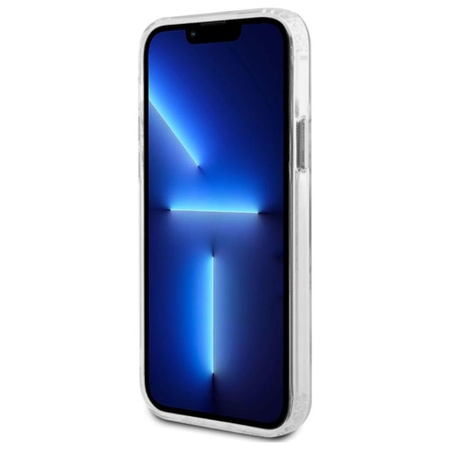 Karl Lagerfeld IML fém Choupette Head MagSafe - iPhone 12 / iPhone 12 Pro tok (fehér)