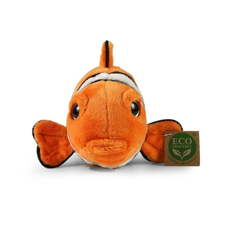 MASKOTKA PLUSZOWA RYBKA NEMO REALISTYCZNA 25cm RAPPA ECO RYBA DLA DZIECKA