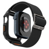 Spigen Lite Fit "Pro" - Pouzdro s řemínkem pro Apple Watch 4/5/6/7/8/9/SE 44/45 mm (Matně černé)