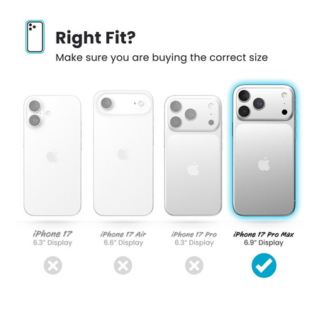 ETUI MAGSAFE PANCERNE DO IPHONE 17 PRO MAX Speck CZARNE WYTRZYMAŁE CASE