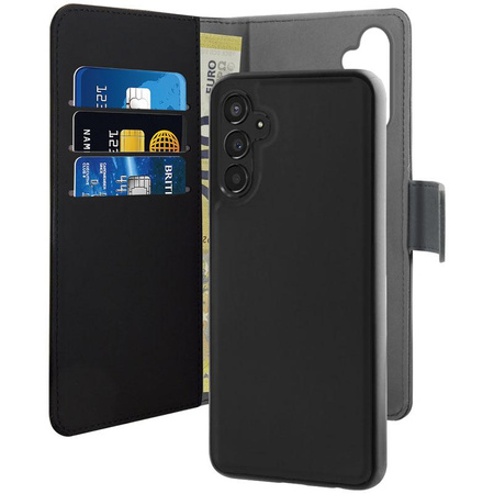 PURO Wallet Detachable - pouzdro 2v1 pro Samsung Galaxy A34 5G (černé)