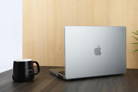 Moshi iGlaze keményhéj tok - MacBook Pro 14" (M4/M3/M2/M1/2024-2021) (Stealth Clear)