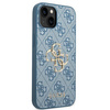 Guess 4G Big Metal Logo - Etui iPhone 14 (niebieski)