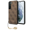 Guess 4G Charms Collection - Etui Samsung Galaxy S22+ (brązowy)