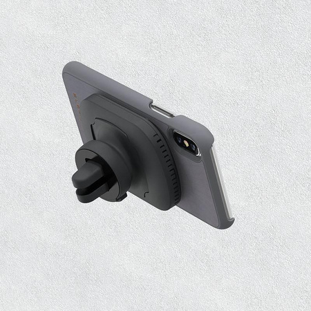 Nordic Elements Original Gefion - Coque en bois pour iPhone Xs / X (Gris moyen)