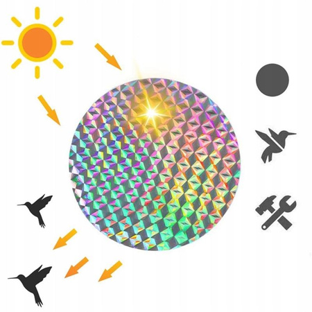 Kinzo - Tree garden tape to deter birds dł. 45 m