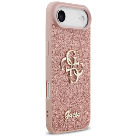 Guess Fixed Glitter Big 4G - Case iPhone Air (pink)