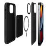 PURO SKYMAG - Etui iPhone 13 Pro Made for MagSafe (czarny)
