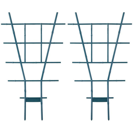 Kinzo - Échelle de support de plantes 2 pcs.
