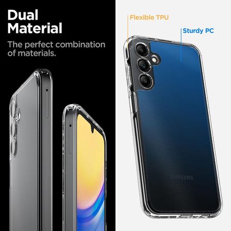 Spigen Ultra Hybrid - Gehäuse für Samsung Galaxy A15 4G/5G (Transparent)