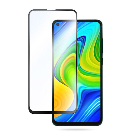 Crong 7D Nano Flexible Glass - verre hybride 9H pour l'ensemble de l'écran du Xiaomi Redmi Note 9