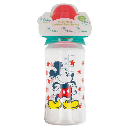 Mickey Mouse - Cumisüveg cumisüveggel 0 m+ 360 ml