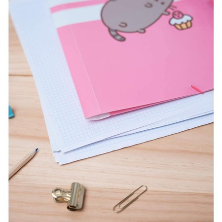 Pusheen - Rose Collection gumi aktatáska (24,5 x 34,5 cm)