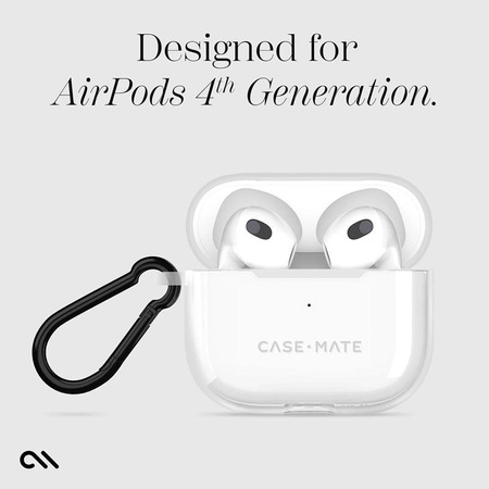 Case-Mate Tough Clear - AirPods 4 tok (átlátszó)