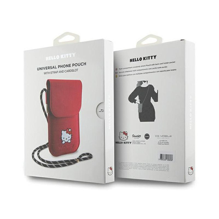 Hello Kitty Leather Daydreaming Cord - Handytasche (rosa)