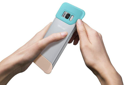 Samsung 2 Piece Cover - Samsung Galaxy S8 tok (menta/barna)