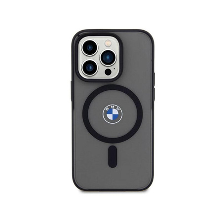 BMW Signature MagSafe - Etui pour iPhone 14 Pro (noir)