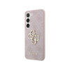 Guess 4G Big Metal Logo - Etui Samsung Galaxy S23+ (różowy)