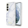 Guess Marble Collection - Case for Samsung Galaxy S23 (White)