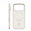 SILICONE MAGSAFE ETUI FOR IPHONE 17 PRO Crong BEige MAGNETIC CASE