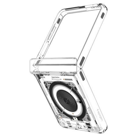 ETUI MAGSAFE SPIGEN DO GALAXY Z FLIP 7, Case Przezroczyste, Magnetyczne