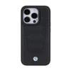 BMW Leather Seats Pattern - Coque pour iPhone 15 Pro (noir)