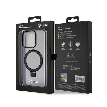BMW Ring Stand M Collection MagSafe - iPhone 15 Pro Case (black)