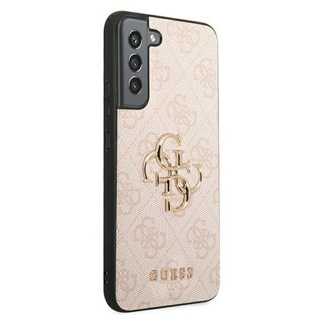 Guess 4G Big Metal Logo - Etui Samsung Galaxy S22+ (różowy)