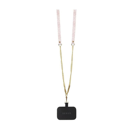 Guess Crossbody 4G Metal Logo - Etui iPhone 14 Pro Max (różowy)