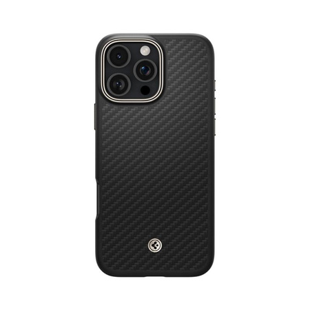 Spigen Enzo Aramid Mag MagSafe - Case iPhone 16 Pro Max (Black / Natural)