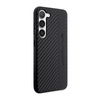 AMG Carbon Stripe & Embossed - Case for Samsung Galaxy S23+ (Black)