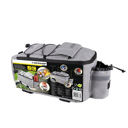 Dunlop - Sacoche isolante pour porte-bagages 7 l