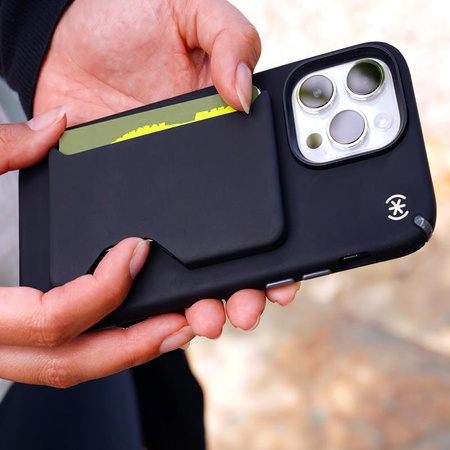 Speck ClickLock Wallet für MagSafe - Magnetische MagSafe-Geldbörse (Nimbus Pink)