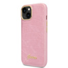 Guess Croco Collection - iPhone 14 Case (pink)