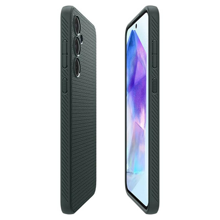 Spigen Liquid Air - tok Samsung Galaxy A55 5G (Abyss zöld)