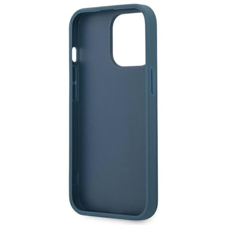Guess 4G Printed Stripe - Etui iPhone 13 Pro (niebieski)